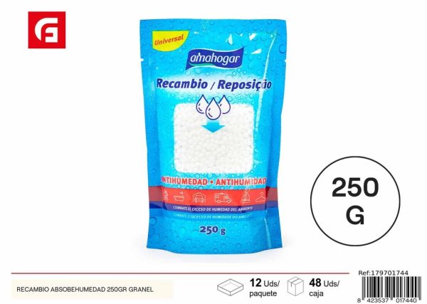 Recambio absorbem humedad 250g - Ambientadores y control de humedad
