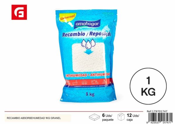 Recambio de 1 kg para deshumidificador - Ambientadores y velas