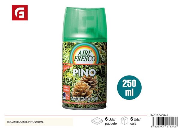 Recambio para ambientador de pino 250ml - Ambientadores