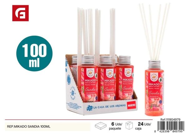 Rep. Mikado Sandía 100ml - Aceite aromático para difusores