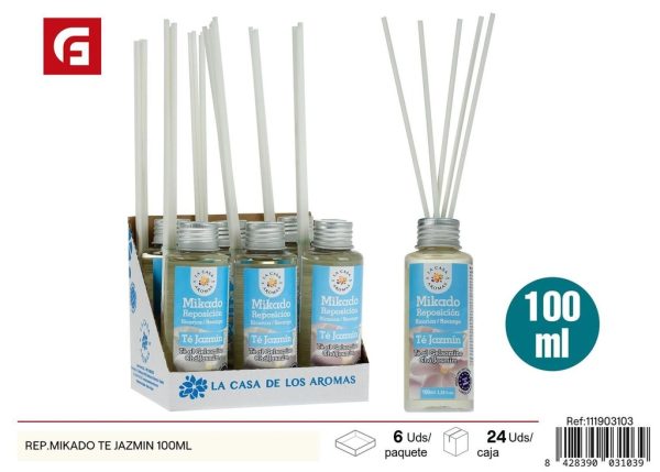 Rep. Mikado té jazmín 100ml - Ambientadores