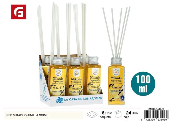 Rep. Mikado vainilla 100ml - Ambientadores