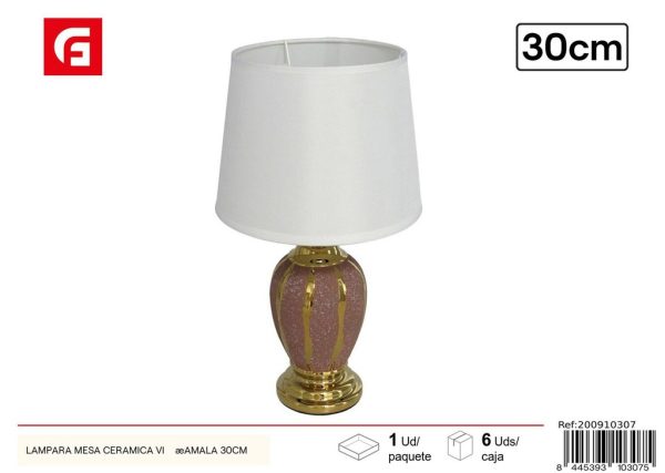 Lámpara de Mesa Cerámica Viñamala 30cm - Iluminación y Lámparas de Mesa