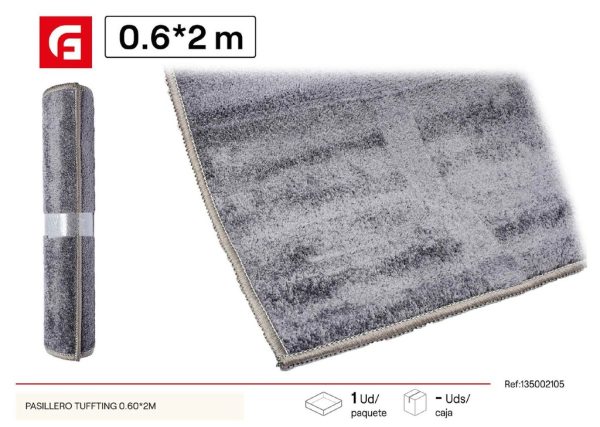 Pasillero Tuffting 0.60 x 2 m - Alfombras y decoración