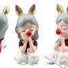 Figura de 15x17x31 chica burbuja estilo nórdico - Juguete decorativo