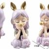 Figura de 15x17x31 chica burbuja estilo nórdico - Juguete decorativo - Imagen 2
