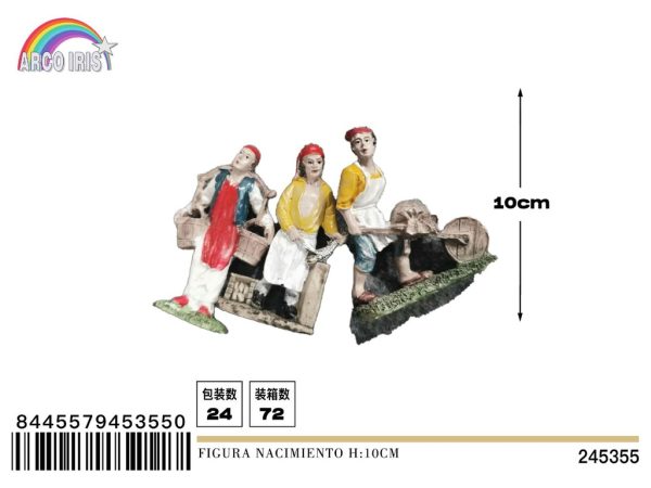 Figura nacimiento (10 cm) - Accesorio para belén - Imagen 2