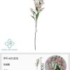 Flor falsa de cobre de un solo tallo 75 cm - Decoración floral - Imagen 2