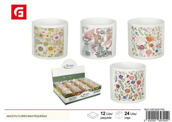 Maceta flores más pequeñas - Jardinería y decoración