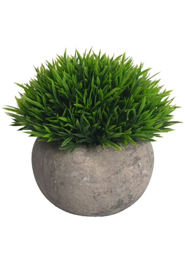Pozuelo de imitación de piedra de papel - Pequeño macetero decorativo