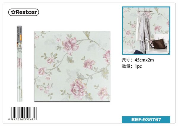 Adhesivo decorativo para pared 45cmx2m