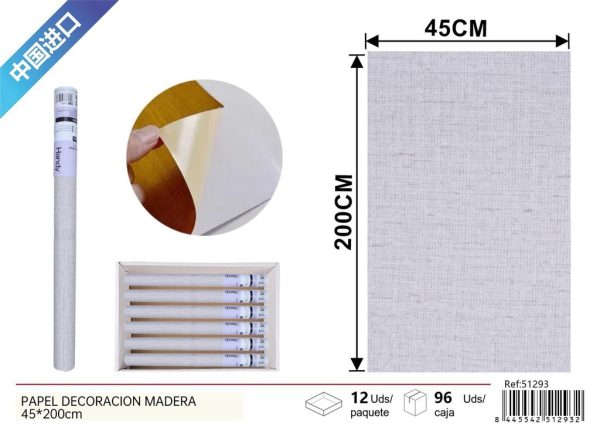 Papel decorativo 0.45*2m - Decoraciones del hogar