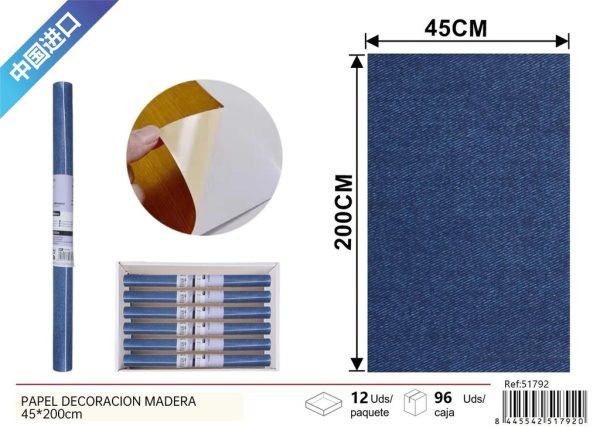Papel decorativo impreso 45*200cm - Decoración