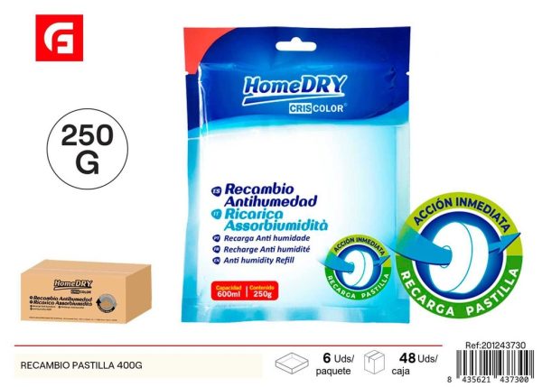Recambio de pastilla antihumedad 400g - Control de humedad