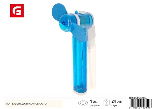 Ventilador eléctrico con depósito - Accesorios para el verano