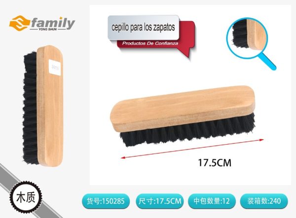 Cepillo para zapatos de 17.5 cm - Limpieza y cuidado de calzado