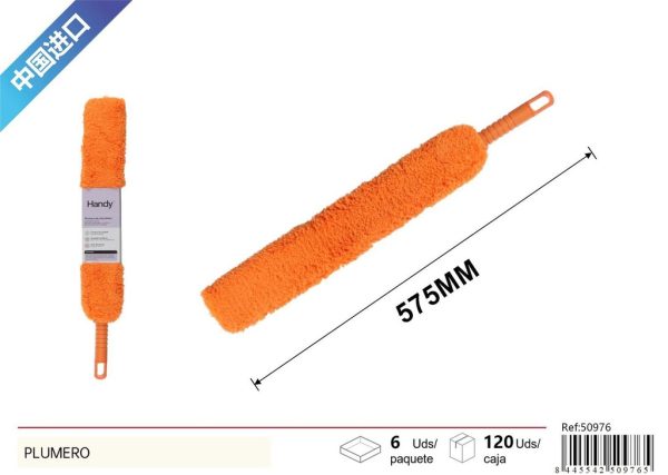 Plumero doble cara de coral para limpieza del hogar