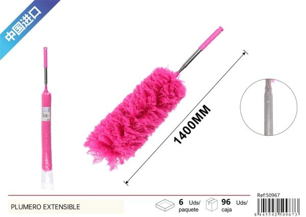 Plumero extensible 1.4m - Accesorios de limpieza