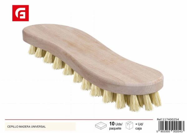 Cepillo de madera universal - Accesorios de limpieza