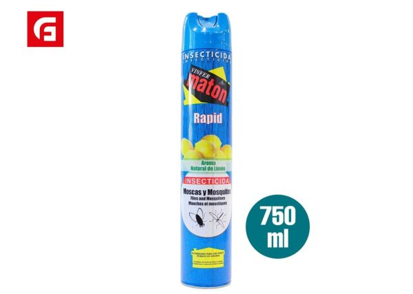 Insecticida spray 75OML Matón - Productos de limpieza