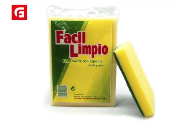Lote de 2 esponjas para lavar - Artículos de limpieza