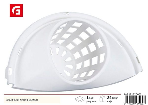 Escurridor nature blanco - Artículos de limpieza