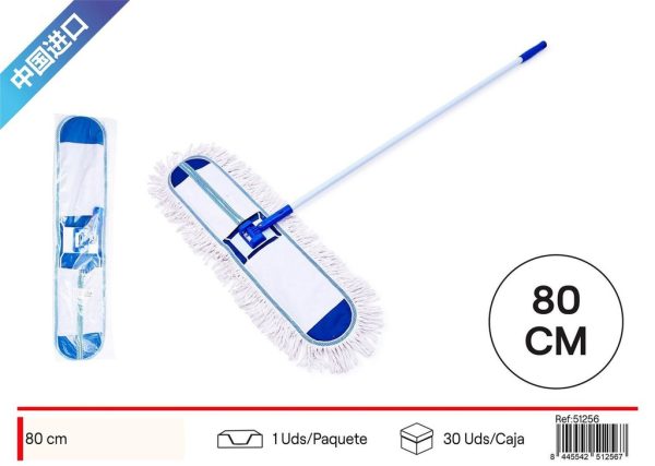 Fregona en mopas 80 cm - Accesorios de limpieza