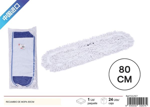 Recambio de mopas 80cm - Accesorios de limpieza