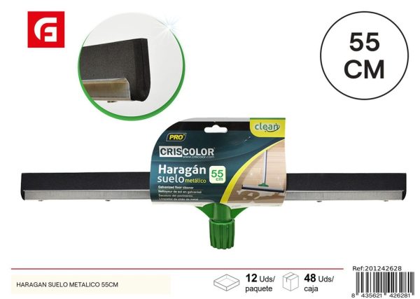 Limpiacristales Haragán suelo metálico 55 cm - Accesorios de limpieza