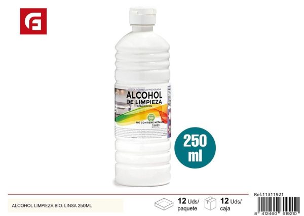 Alcohol de limpieza 250ml - Productos de limpieza