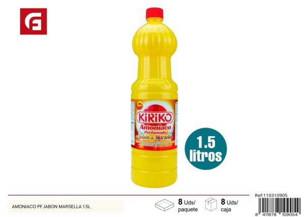 Amoniaco PF. Jabón Marsella 1.5L - Productos de limpieza