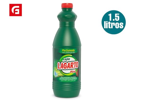 Detergente anti-manchas Lagarto pino 1.5 L - Productos de limpieza esenciales