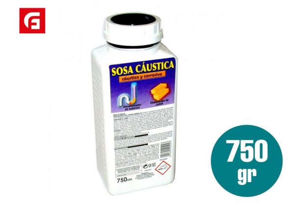 Sosa cáustica 750 g - Productos de limpieza