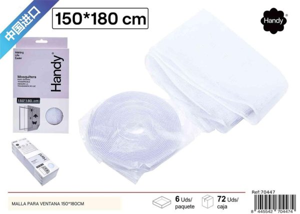 Malla para ventana 150*180cm para protección contra insectos