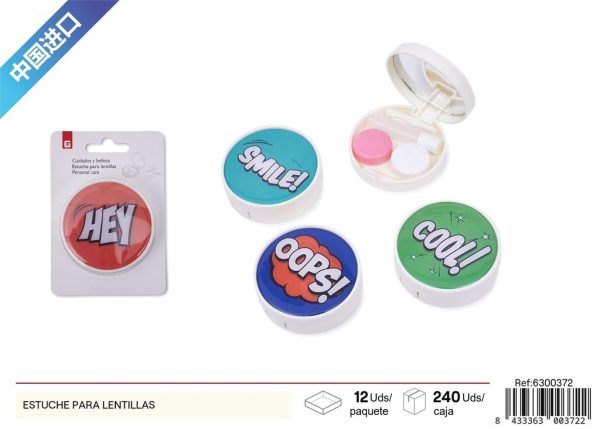 Estuche para lentillas blanco - Accesorios de belleza
