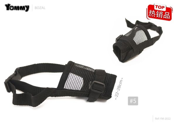 Bozal de malla para perro 22-28 cm - Accesorios para mascotas