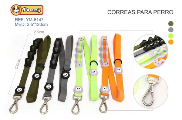 Correas para perro 2.5cm*120cm - Accesorios para mascotas