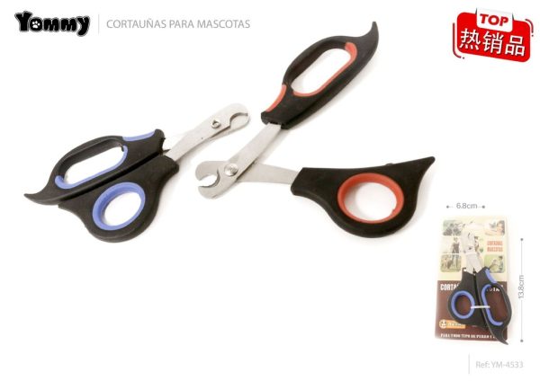 Cortaúñas para mascotas 13.5x6.8 cm - Accesorios para mascotas