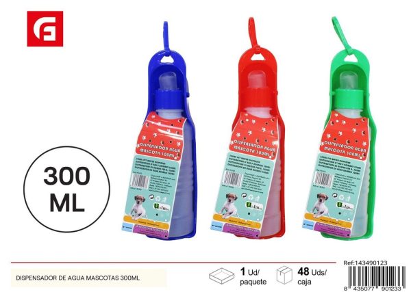 Dispensador de agua para mascotas 300 ml - Accesorios de mascotas