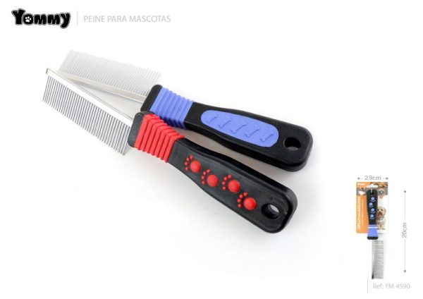 Peine para mascotas 20*2.9 cm - Accesorios de mascotas