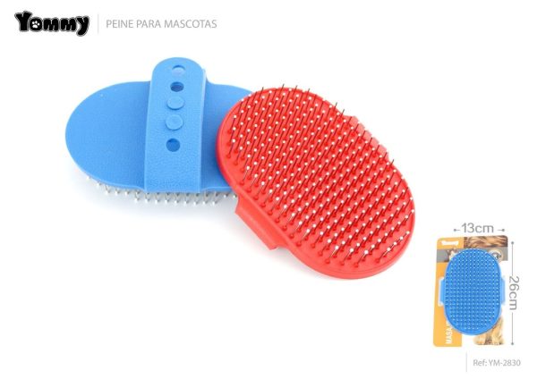 Peine para mascotas con agujas de acero 26*13 cm - Accesorios de mascotas