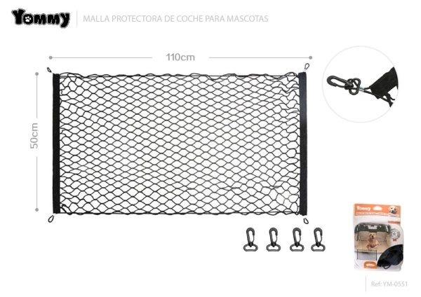 Red aislante de perro 110*50cm - Accesorio para coche