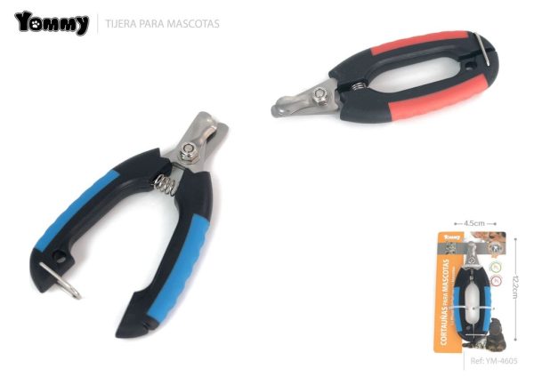Tijeras para mascotas 12.2x4.5cm - Accesorios para mascotas