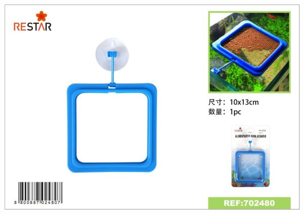 Alimentador para acuario 10x13 cm - Accesorios para acuarios