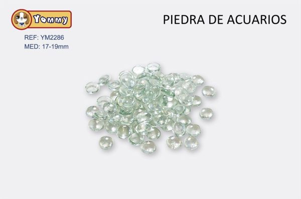 Canicas de vidrio transparente 17-19 mm - Decoración de acuarios