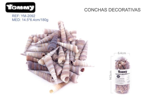 Conchas decorativas 180g - Decoración de acuarios