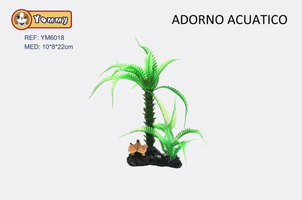 Decoración acuario 10*8*22cm - Accesorios de acuario