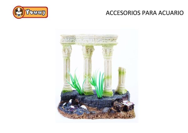 Decoración de acuario en resina 15x10x14 cm - Accesorios para acuarios