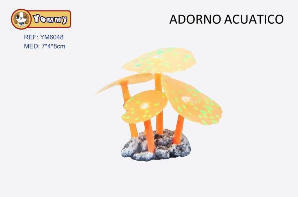 Decoración de acuario en silicona 7*4*8cm - Decoraciones acuáticas