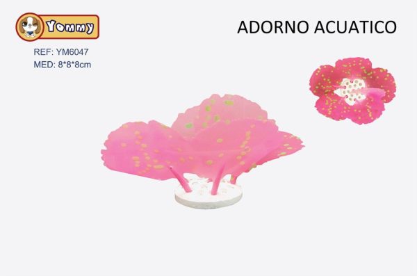 Decoración de acuario en silicona 8*8*8cm - Decoraciones acuáticas